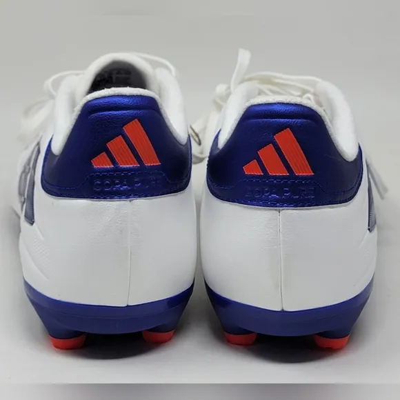 Adidas Soccer Cleats Men’s Size 12 Copa Pure 2 League FG IG6408 White Blue NEW