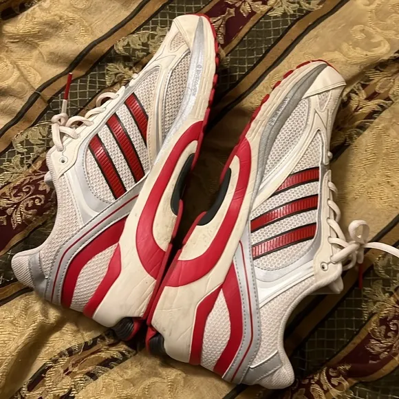 🔥adidas Spiritain 2000 Cloud White Better Scarlet Chalk White