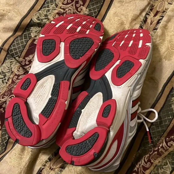 🔥adidas Spiritain 2000 Cloud White Better Scarlet Chalk White
