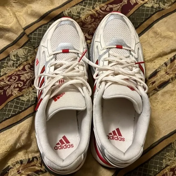🔥adidas Spiritain 2000 Cloud White Better Scarlet Chalk White