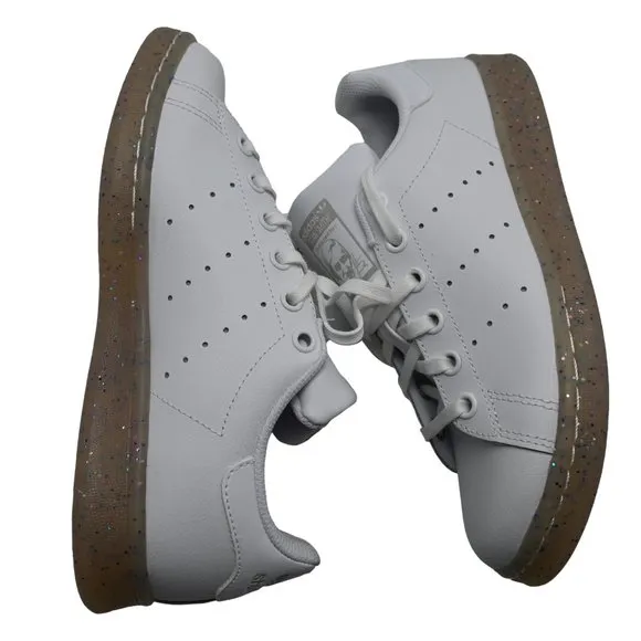 Adidas STAN SMITH Leather Glittery Sole Shoes