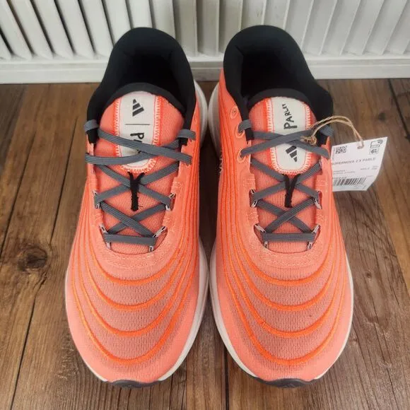 Adidas Supernova 2 x Parle Mens Sz 9 Coral Orange Running Sneakers Shoes HP2232