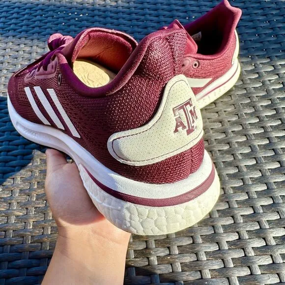 Adidas Supernova Aggies Men's Athletic Shoes H01299 Size 8.5