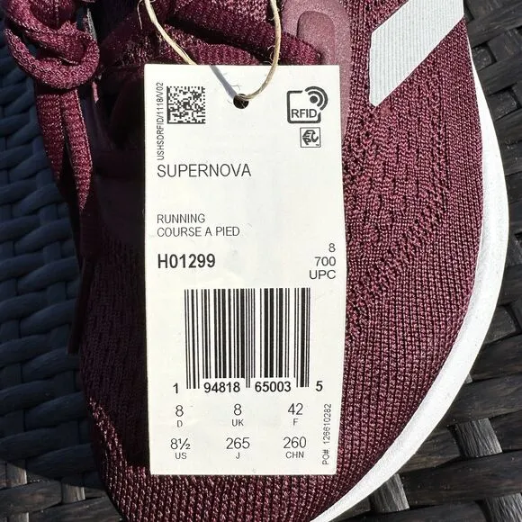 Adidas Supernova Aggies Men's Athletic Shoes H01299 Size 8.5