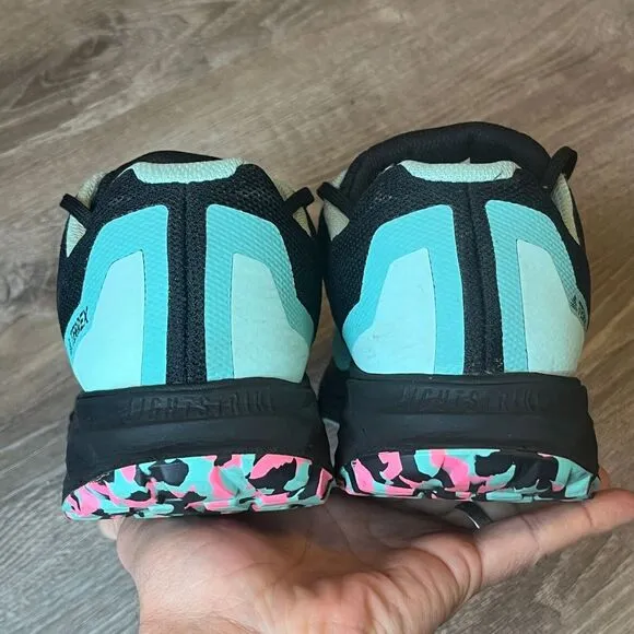 Adidas TERREX Two Flow Trail Running Shoes Turquoise Black Mens 10.5 UK 10 EU 45