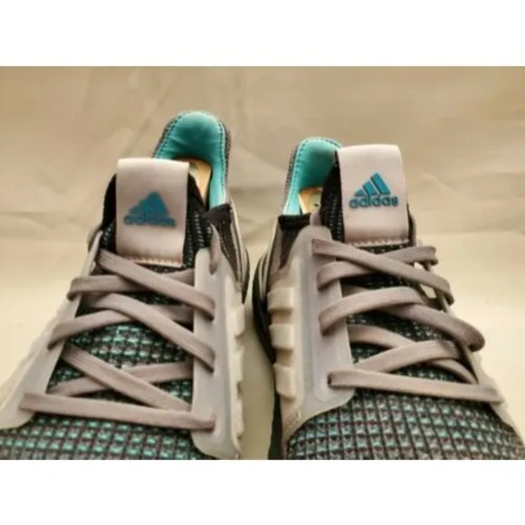 Adidas  Ultra Boost 19 Running Shoes EF1339 Mens Sz 8 Core Black/Grey/Teal