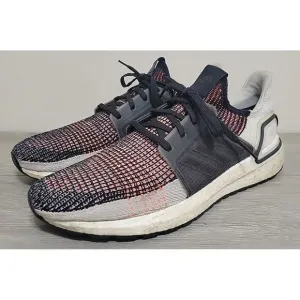 Adidas Ultraboost 2019 Running Shoes Black‎ White Orange G27519 Mens Size 10.5