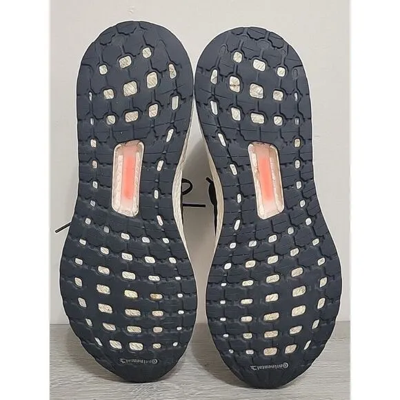 Adidas Ultraboost 2019 Running Shoes Black‎ White Orange G27519 Mens Size 10.5