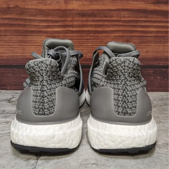 Adidas UltraBoost 5.0 DNA Men's 12 Grey Three Primeknit Running Shoes GV8739