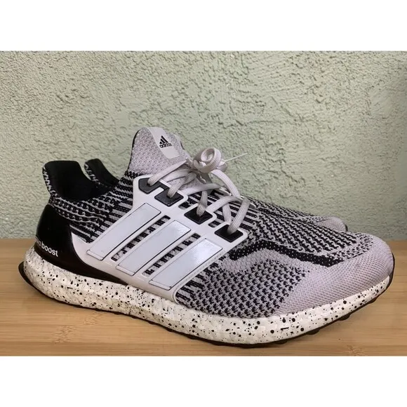 Adidas Ultraboost 5.0 Men's Sneakers Running Shoes White Black HP2474 Size 13