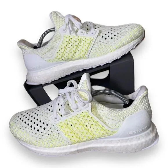 Adidas Ultraboost Clima J &quot;Shock Yellow&quot; B43506 Youth 6.5 Women's 7.5