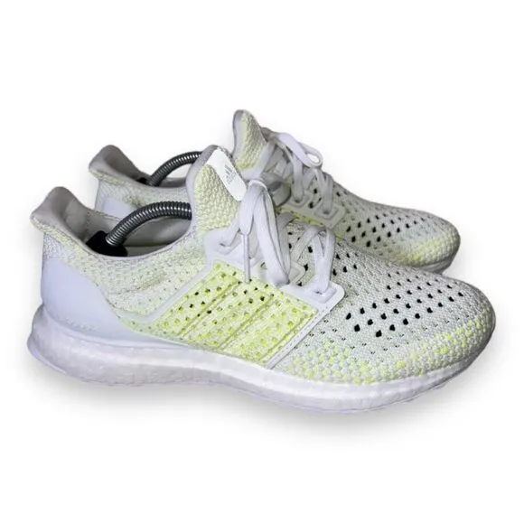 Adidas Ultraboost Clima J &quot;Shock Yellow&quot; B43506 Youth 6.5 Women's 7.5
