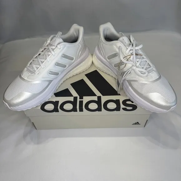 Adidas Women’s X_PLRPHASE Running Shoes Size 10 NIB Course A Pied All White