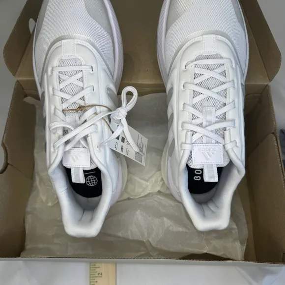 Adidas Women’s X_PLRPHASE Running Shoes Size 10 NIB Course A Pied All White