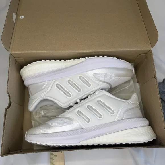 Adidas Women’s X_PLRPHASE Running Shoes Size 10 NIB Course A Pied All White