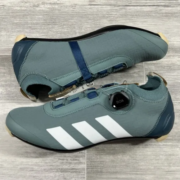 Adidas x The Parley Road Shoe BOA Cycling Shoes Emerald Green GX8931 Mens Sz 10