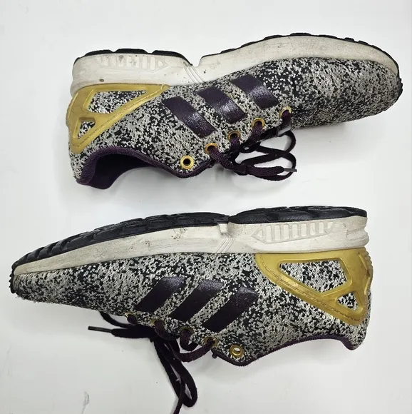 Adidas ZX Flux J Torsion Running Sneakers AQ8439 Merlot Shoes Youth Size US 4.5