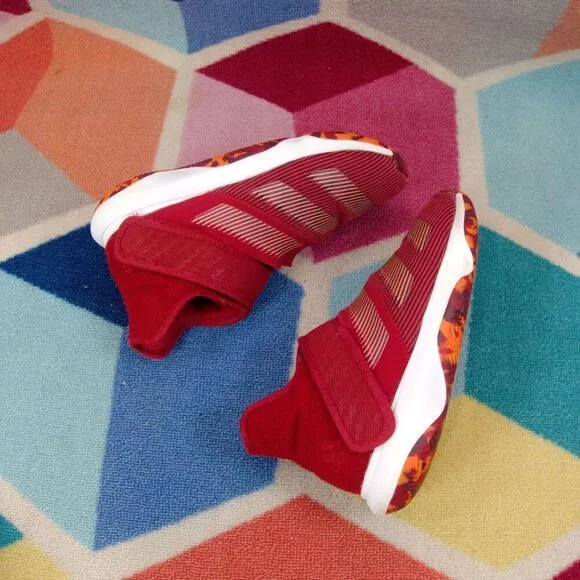 Adidas Harden B/E 3 Men's Basketball Sneakers Power Red Orange Shoes Size 5 1/2