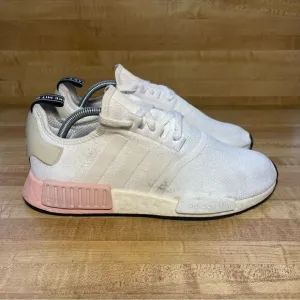 ADIDAS NMD R1  'VAPOUR PINK' Mens Size 10 Cloud White Running Shoes EE5109
