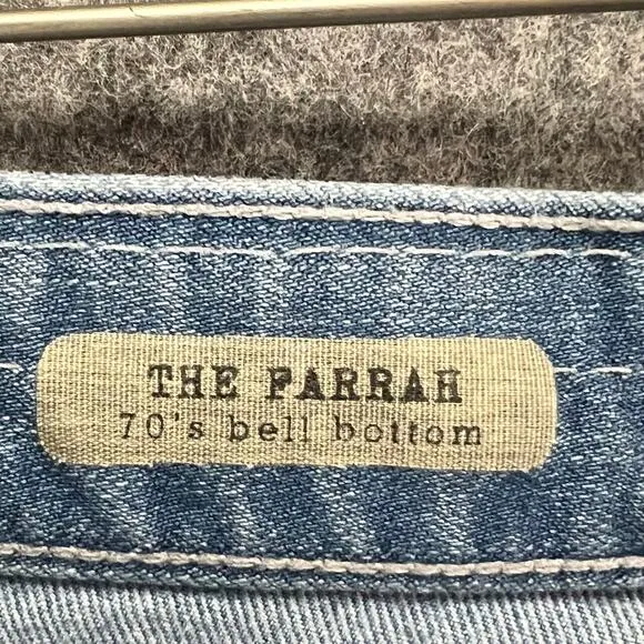 Adriano Goldschmied Farrah Jeans Womens 29 Blue 70s Bell Bottom Denim Retro USA