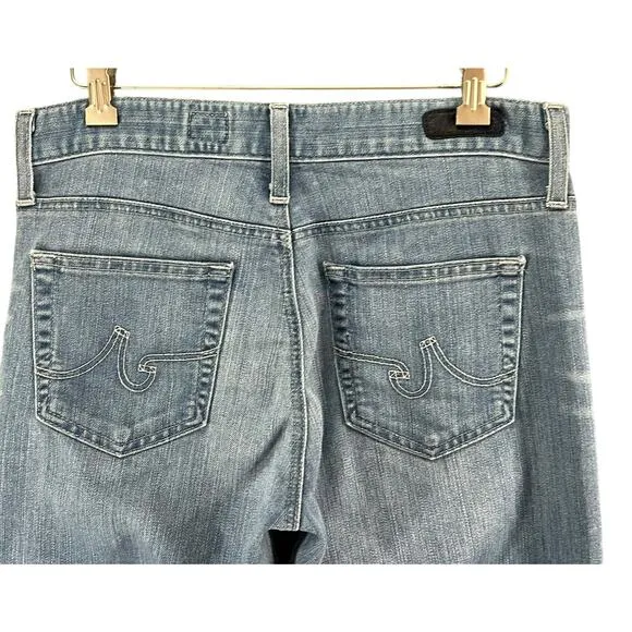 Adriano Goldschmied Farrah Jeans Womens 29 Blue 70s Bell Bottom Denim Retro USA