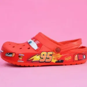 Adult Lightning McQueen Clogs - Red