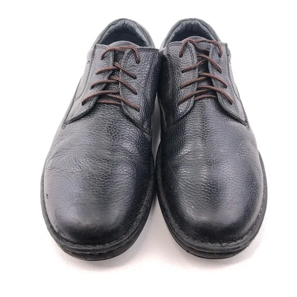 Aetrex Pebbled Leather Orthotic Oxfords 13 XW