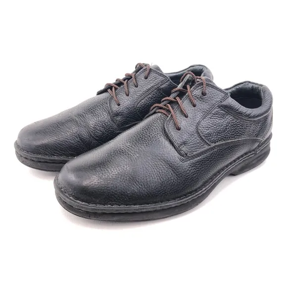Aetrex Pebbled Leather Orthotic Oxfords 13 XW
