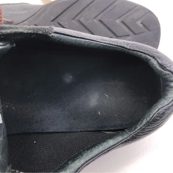Aetrex Pebbled Leather Orthotic Oxfords 13 XW