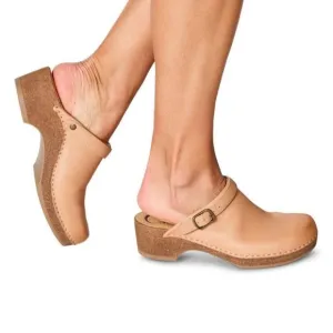Aetrex Womens Becky Cork Clog Size 10
