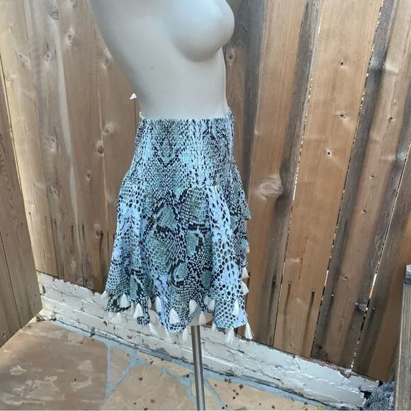 Agua Bendita COBRA TERESA SKIRT size large