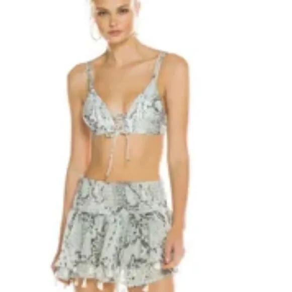 Agua Bendita COBRA TERESA SKIRT size large