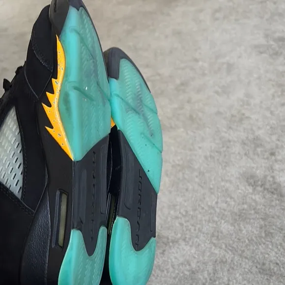 Air Jordan 5 Retro GS Athletic Shoes ‘Aqua’ 440888 047 Size 5.5Y  Kids No Box