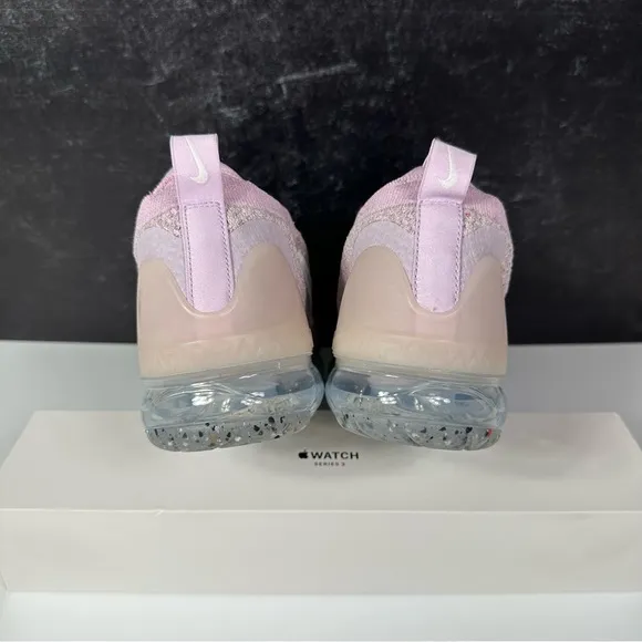 AIR VAPORMAX 2021 FLYKNIT FK LIGHT ARCTIC PINK WOMENS RUNNING SHOES SIZE 9 NEW