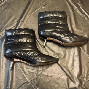 Alchimia di Ballin Daphne 55 Satin Puffer Boot - Women Size 36 - Black