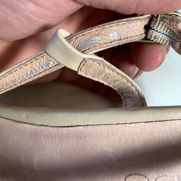 Aldo Cream Slingback Sandal Heels Size 40/9