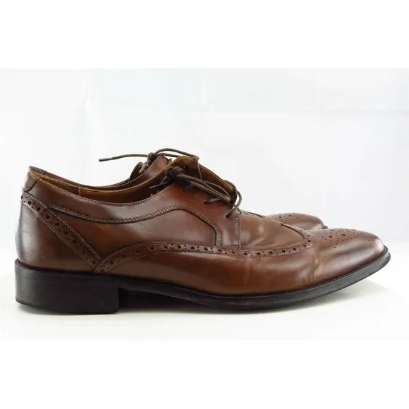 Aldo Shoes Size 11 M Brown Wingtip‎ Oxfords Leather Men