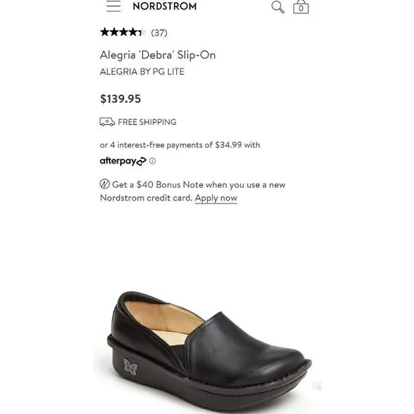 Alegria 'Debra' Slip-On Nurse Clogs