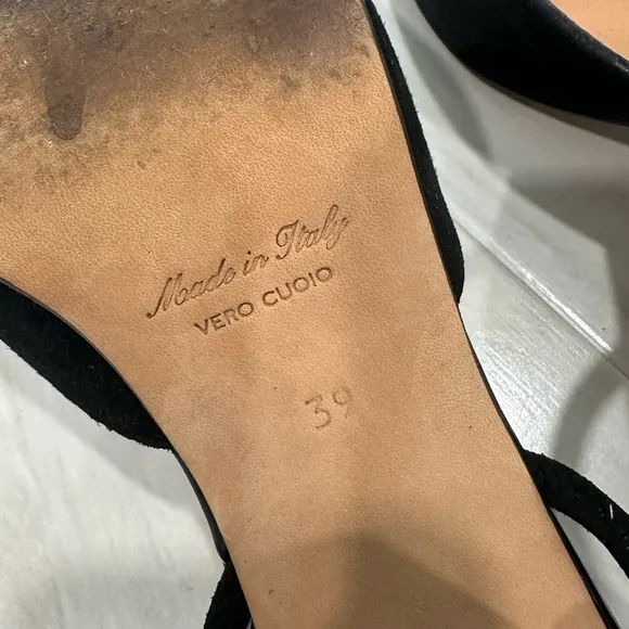 Alexa Wagner Slip-on Slingback Block Heels