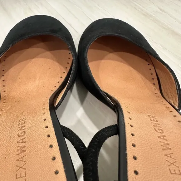 Alexa Wagner Slip-on Slingback Block Heels