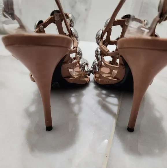 Alexander Wang Bree Studded Runway Sandal Heels 39