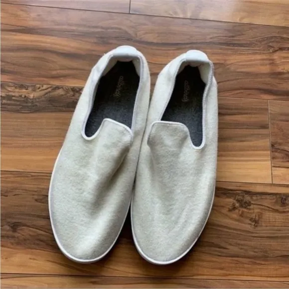 Allbirds mens‎ slip on  cream loafers 11