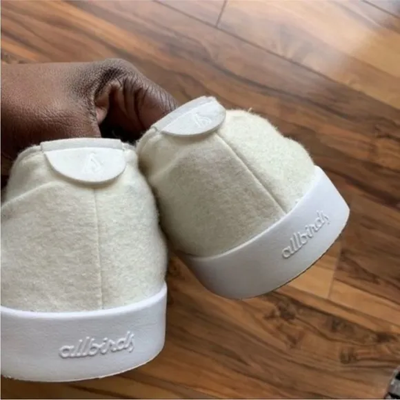 Allbirds mens‎ slip on  cream loafers 11