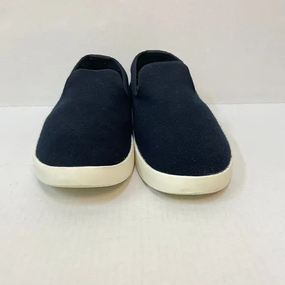 Allbirds Men's Sz 12 Merino Wool Slip-on Casual Loungers Sneakers in True Black