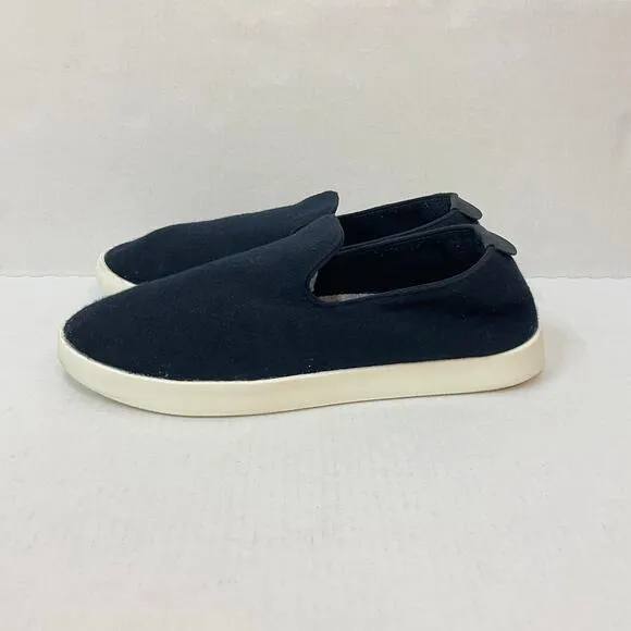Allbirds Men's Sz 12 Merino Wool Slip-on Casual Loungers Sneakers in True Black