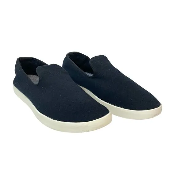 Allbirds Men's Sz 12 Merino Wool Slip-on Casual Loungers Sneakers in True Black