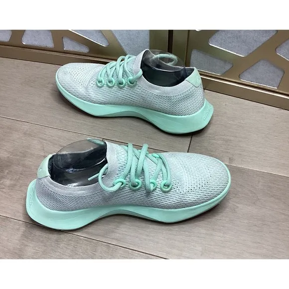 ALLBIRDS Men's Tree Dasher 1 SNEAKERS SZ 9 Roads running shoes Green