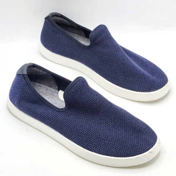 ALLBIRDS Tree Loungers Lightweight Slip-Ons For Easy Everyday Wear Navy Size 13