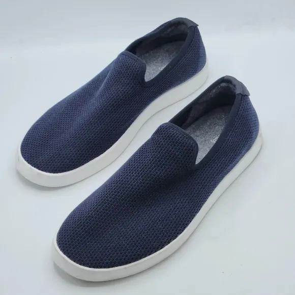 ALLBIRDS Tree Loungers Lightweight Slip-Ons For Easy Everyday Wear Navy Size 13