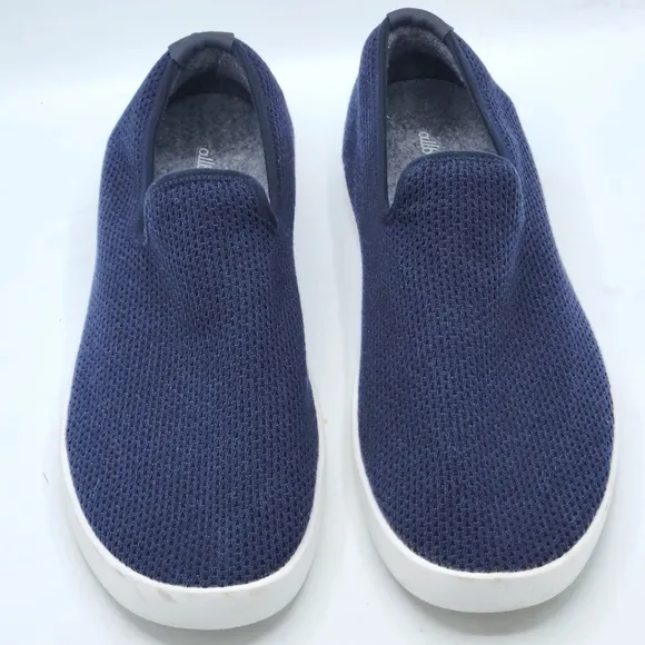 ALLBIRDS Tree Loungers Lightweight Slip-Ons For Easy Everyday Wear Navy Size 13